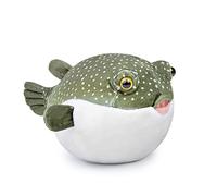 lilizzhoumax pez Globo Peluche 8” Pequeño pez Globo Peluche Lindas muñecas de Relleno de roedores Lindo pez Globo Peluche Suave Relleno Juguetes De Animales Salvajes Verde