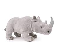 lilizzhoumax Rinoceronte Peluche 42cm/16”, Rinoceronte Lindas muñecas de Relleno de roedores, Lindo Rinoceronte Peluche Suave Relleno Juguetes De Animales Salvajes, Regalo para Amigos Y Niños