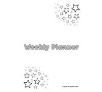 Liller Learning Flexible Weekly Planner - Undated Vertical Organizer with Mood Tracker, Notes, Weekly Reflection Questions, Ideal for School, Sports, & Routine Building - Perfect for Ages 6-18