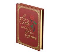 Lillian Rose Red/Gold Fairy Tale Storybook Ring Holder Soporte para Anillos de Cuento de Hadas, Papel, Oro Rojo