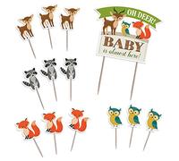 Lillian Rose Woodland Baby Shower Cake Toppers