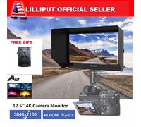 LILLIPUT A12 12.5" Ultra Delgado IPS 4K Broadcast Monitor Campo 3G Sdi Full HD+