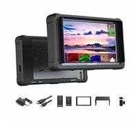 Lilliput FS5 Monitor de cámara 3D-LUT SDI 5.4" 60Hz 4K HDMI 2.0 3G Video Assist 1920 * 1200 Full HD con funda de silicona negra