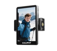 LILLIPUT Monitor selfie Vlog de 4 pulgadas (modelo V4) - Pantalla HDMI/USB-C portátil de 3.97 pulgadas para cámaras, teléfonos y portátiles - Resolución de 800 × 480, montaje magnético, doble potencia
