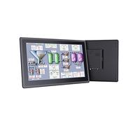 LILLIPUT Pantalla táctil TK1560/T 15,6 pulgadas 10 puntos y alto brillo IP65 panel frontal con HDMI, VGA, AV marco de metal pantalla táctil monitor