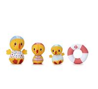 LILLIPUTIENS - Juguetes de Baño para Niños Patitos - Mamá Pato y Sus Dos patitos - Divertido para el baño y la Piscina - Estimula la motricidad y el Despertar - Desde 6 Meses - 83544