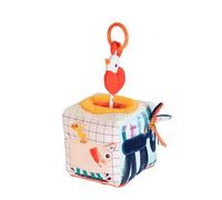 Lilliputiens – Cubo sonoro de actividades de la Granja multicolor 13x13x13 cm (1 unidad)