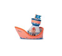 LILLIPUTIENS - Barco Pirata para el baño - Juguete acuático de Neopreno con Personajes Desmontables - Barco Flotante, estimulación de la motricidad y la imaginación - Desde 12 Meses - 83504