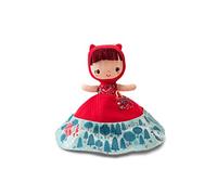 Lilliputiens, Caperucita Roja Marioneta Reversible, Desde 12 Meses | Muñeca Reversible que Representa 3 Personajes, Detalles en el Vestido para Contar el Cuento, Lavable a Máquina