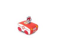 LILLIPUTIENS - Coche de fricción Alice la Zorra - con música y Texturas para Despertar los sentidos - Estimula la motricidad, imaginación y Creatividad de los más pequeños - Desde 18 Meses,83439