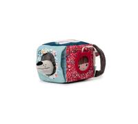 Lilliputiens - Cubo de Despertar y destreza Louis el Lobo - Juguete de Actividades en Tela con Sonidos, Texturas y Personajes escondidos - Estimula la motricidad Fina - Desde 9 Meses - 83464