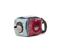 Lilliputiens - Cubo de Despertar y destreza Louis el Lobo - Juguete de Actividades en Tela con Sonidos, Texturas y Personajes escondidos - Estimula la motricidad Fina - Desde 9 Meses - 83464
