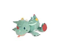 Liliputiens - Peluche de Actividades de dragón - Ideal para decoración de Dormitorio y Juego - Altura 87 cm - Múltiples Sonidos y Actividades, Materiales Blandos - 87 cm - a Partir de 6 Meses