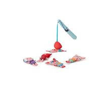 Lilliputiens - Juego de pesca para el baño - Juego de baño para bebés - Juguete de baño interactivo con caña de pescar magnética y personajes de cuentos - Estimula la motricidad - Desde 10 meses,83497