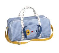 Lilliputiens, Jules el Perro, Bolsa de Fin de Semana Infantil, Desde 3 años | Dos Asas, Bandolera Ajustable, Bolsillo Interior y Compartimentos, Fácil de Llevar, Poliéster y Algodón