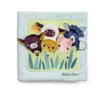 LILLIPUTIENS - Libro de Actividades de Tela - Los bebés en la Granja - Juguete Educativo para Viajar y para casa - Desarrollo de los sentidos y la coordinación - A Partir de 10 Meses - 83856