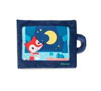 Lilliputiens - Libro de actividades en tela - Buenas noches Pequeña Zorra - Ritual de buenas noches interactivo para niños con accesorios - 28 x 22 cm - Desarrolla la motricidad - Desde 18 meses,83271