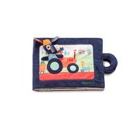 LILLIPUTIENS - Libro de Actividades en Tela Ignace en la Granja - Descubrimiento Interactivo de Animales y la Granja - Estimula la motricidad Fina y la imaginación - Desde 18 Meses - 83415