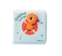 Lilliputiens- Gaspard el Pato Libro de baño mágico Interactivo, Multicolor, Small (JURATOYS 83456)