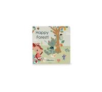 Lilliputiens - Libro táctil y sonoro - Tema Bosque - Historias interactivas y Sonidos Divertidos - Despertar sensorial - Estimulación de la Vista, el oído y el Tacto - Desde 12 Meses - 83475