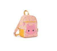 LILLIPUTIENS - Mochila de PET Reciclado Jeanne el Gato - Mochila para niños con gran bolsillo, tirantes, correa y espacio para botella - Fabricada en materiales resistentes al agua - Desde 3 años
