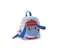 LILLIPUTIENS - Mochila de PET Reciclado Jules el Perro - Mochila para niños con gran bolsillo, tirantes ajustables y correa - Resistente al agua, ideal para el colegio y las salidas - Desde 3 años