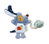 Lilliputiens - Peluche con chupetero para bebés - Brilla en la oscuridad - Compañero tranquilizador - Jules el perro - Peluche fosforescente - Para calmar al bebé - 16 cm - Desde el nacimiento - 83593