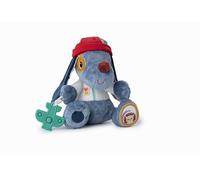 Lilliputiens Peluche sonajero Jules – espejo, mordedor de silicona y cascabel – A partir de 9 meses