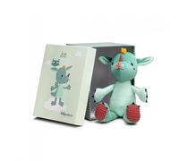 Lilliputiens Peluche Joe le Dragon pour Enfants et Bébés Valiente, Color Verde (JURATOYS 83394)