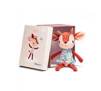 LILLIPUTIENS - Peluche Stella el Cervatillo para niños y bebés - Compañero Acogedor Ideal para confortar, alegría e imaginación - Empaque de Regalo ilustrado Incluido - 83393