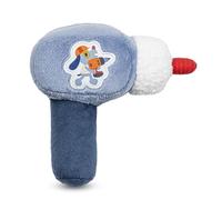 Lilliputiens - Sonajero para bebés imitación taladro - Jules el Perro - Juguete sensorial para el aprendizaje lúdico - Azul - 15 cm - A partir de 3 meses - 83595