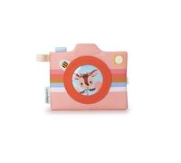 Lilliputiens, Stella Álbum de Fotos de Tela para Bebé, Desde 3 Meses | 10 Bolsillos Protegidos, Portátil para Guardería o Salidas Familiares, Álbum Personalizable, 18 x 15 cm