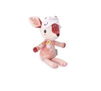 LILLIPUTIENS, Stella Amiga Nocturna, Peluche Fosforescente, Desde 6 Meses | Pijama con cuento estampado y antifaz fosforescentes, Relleno de Poliéster Reciclado, 30 Cm