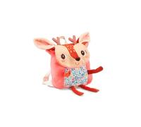 Lilliputiens, Stella la Cervatilla, Mochila Infantil Suave, Desde 10 meses | Solapa con cierre autoadherente, Correa Pectoral, Etiqueta, Relleno Reciclado, Para la guardería