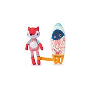 LILLIPUTIENS - Surfer Mágica Alice - Juguete Interactivo para el baño con Cambio de Color - Dibujos Que aparecen en el Agua - Figura Divertida - Desde 2 años - Baño y Juegos de Agua - 83542