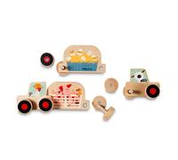 LILLIPUTIENS Set De Ensamblaje De Tractor + 3 Años Juguete De Madera
