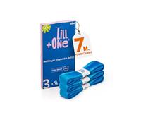 LillOne 3 Recambios de Papeleras Extra Largos de 7 Capas para el Papeleras de Pañales - Compatibles con Angelcare Tommee Tippee Twist & Click Simplee Tec LitterLocker