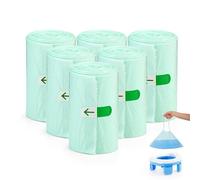 LillOne - 90 bolsas universales para orinal portátil con cordón - Bolsas para entrenamiento para orinal y orinal - Embalaje de viaje a prueba de fugas; higiene en casa y sobre la marcha