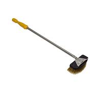 Lilly Codroipo Venezia - Cepillo con raspador, latón, 70 cm, 70 cm