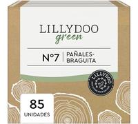 LILLYDOO Pañales green con un impacto ambiental reducido, talla 7 (17+ kg), 85 pañales-braguita