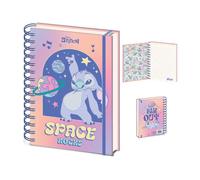 Lilo and stitch planetary - cuaderno de espiral a5 con licencia oficia