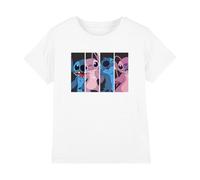 Lilo & Stitch Angel Stitch Boxes Unisex Kids T Shirt Camiseta, Blanco, 9-10 años para Niños