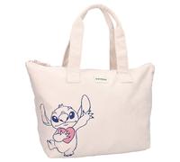 LILO STITCH Bolsa Grande Shopping Bag Shopper VELVET Coste 48x32x14cm BEIGE