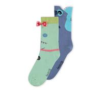 Lilo & stitch - calcetines unisex (2 unidades), multicolor-, 35-38