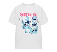 Lilo & Stitch Camiseta 100 Kisses para Mujer (TV19834)