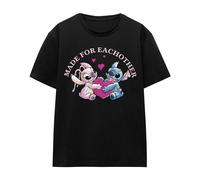 Lilo & Stitch Camiseta Made For Each Other para Adultos Unisex (TV17368)
