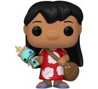 Lilo & Stitch Disney Funko POP Animazione Vinile Figura Lilo con Scrump 9 cm