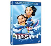 Lilo & Stitch (DVD) Pack 3 Peliculas: Lilo & Stitch / Lilo & Stitch 2 El Efecto del Defecto / La Pelicula de Stitch