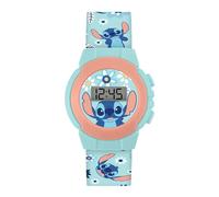 Stitch LAS4082ARG - Reloj digital de cuarzo azul, azul, Disney