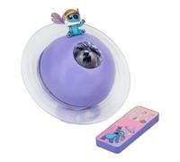 Lilo & Stitch - Lámpara de proyección de galaxia, licencia oficial de Disney, recargable por USB, lámpara LED que cambia de color con control remoto para niños y adultos, decoración de dormitorio